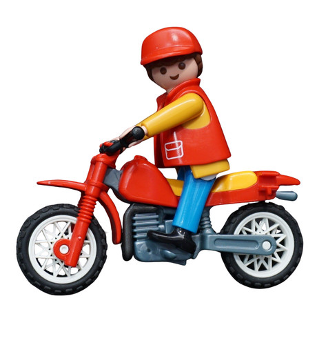 Playmobil biker mann auf - playmobil,