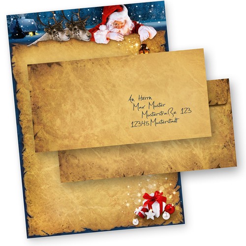 Briefpapier weihnachten - briefpapier,