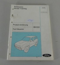 Technische Information Produkt-Einführung: Ford Maverick Stand 04/1993