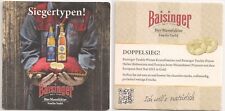 Baisinger Bier - alter Bierdeckel "Siegertypen - European Beer Star 2011"