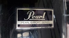 Pearl Export, Snare, 3 Toms, Hihat, Ride und Crashbecken, Hocker, Sticks,...