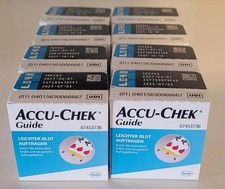 ACCU CHECK GUIDE 8 x NEU MHD