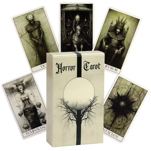 Horror tarot karten - tarot, 78