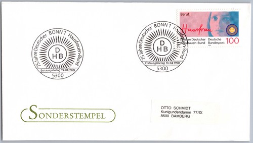 Sonderstempel sst bonn - sonderstempel, 1990