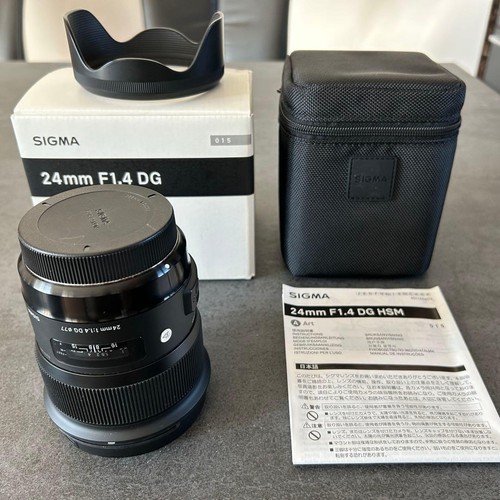 Sigma 24mm art lens - f1.4,