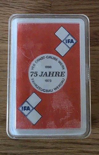Ddr skatkarte werbung jahre - werbung, 75