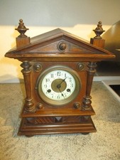 Edle Kaminuhr Junghans um 1890