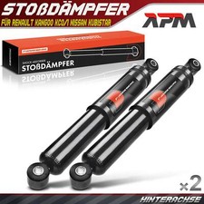 2x Stoßdämpfer Gasdruck Hinten für Renault Kangoo KC0/1 FC0/1 Nissan Kubistar