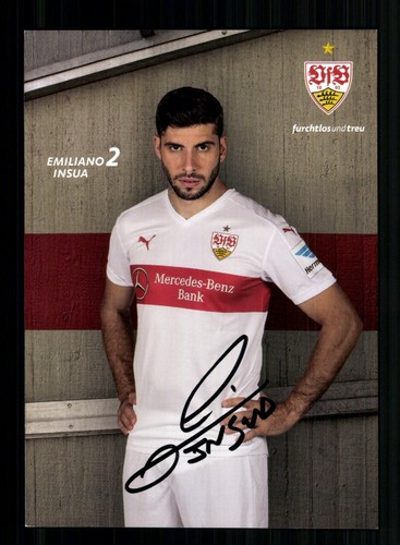 Emiliano insua autogrammkarte - emiliano,
