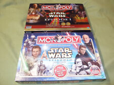 MONOPOLY STAR WARS EPISODE I + II Sammlerausgabe Bundle Hasbro Zinnfiguren Paket