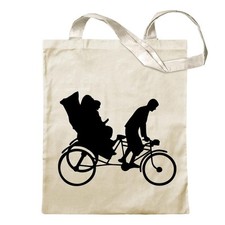 Fahrradrikscha Fahrer Dreirad