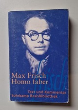 Max Frisch Homo Faber für Schule u. Studium Taschenbuch