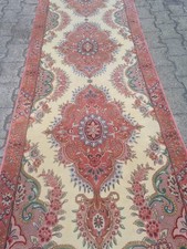 Täbriz Mit Seide 510x85cm Perserteppich Handgeknüpft Rug Carpet Tabriz