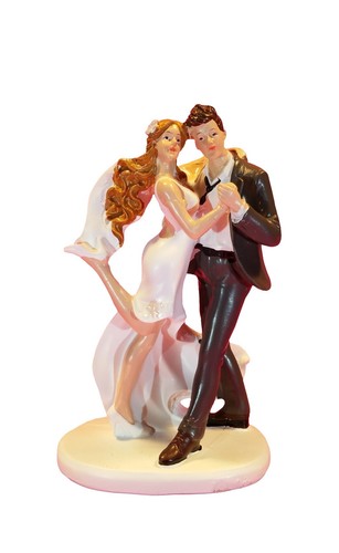 Hochzeit weiße figuren paar - weiße,