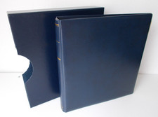 (13) KABE RINGBINDER APOLLO BLAU + SCHUBER/KASSETTE NEUWERTIG !!!!