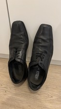 Borelli Business-Schuhe Herren Gr. 46 Schwarz Schnürer