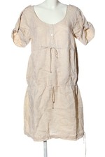 KATHLEEN MADDEN Kurzarmkleid Damen Kleid Gr. DE 36 wollweiß Casual-Look