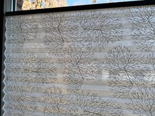 Teba maßangefertigtes Plissee gemustert