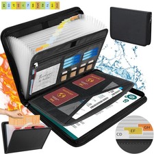 Feuerfeste Dokumententasche Geldkassette Feuersichere Feuerfest Wasserdicht DE