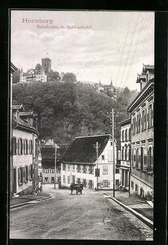 Hornberg ansichtskarte - hornberg,,
