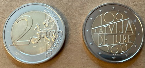 Euro gedenkmünze 2021 aus - euro,