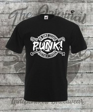T-Shirt Größe S - 4XL Wir sind Zecken Punk! Punkrock Punx Punks SLIME WIZO FCK