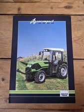 Orig. Schlepper Prospekt Deutz Fahr Agrocompact 60F - 90 F Schmalspur Traktor 