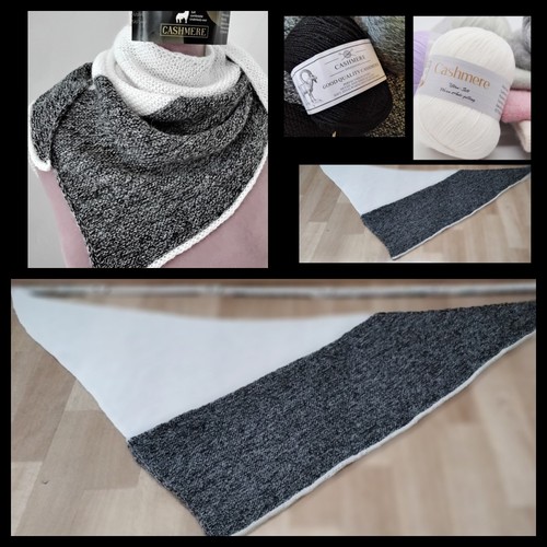 Cashmere dreiecktuch schal - cashmere,
