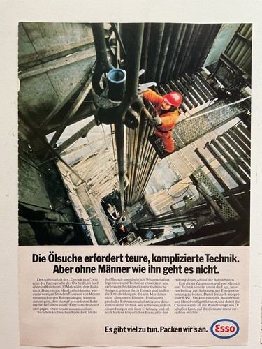 Vintage advertising 1960 esso - advertising,