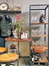 Modularer Metallschrank Industrial Maßanfertigung Stahl Loft Küche Büro Regal