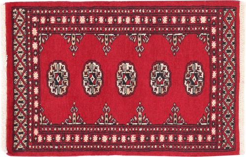 Pakistan buchara teppich 60x90 - teppich,