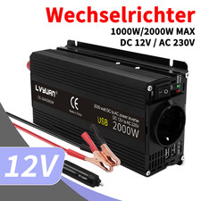 1000W 2000W Wechselrichter DC