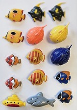 Fische 15er Pack Wassersäulen