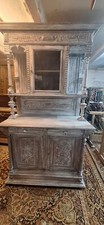 Antiker Buffetschrank Shabby Chic Eiche Massiv von  Ca 1880 