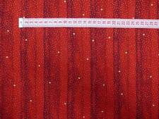 Baumwollstoff rot meliert mit