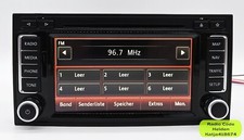 VW RNS 510 Radio original Volkswagen Autoradio T5 Continental mit Code 7E0035680