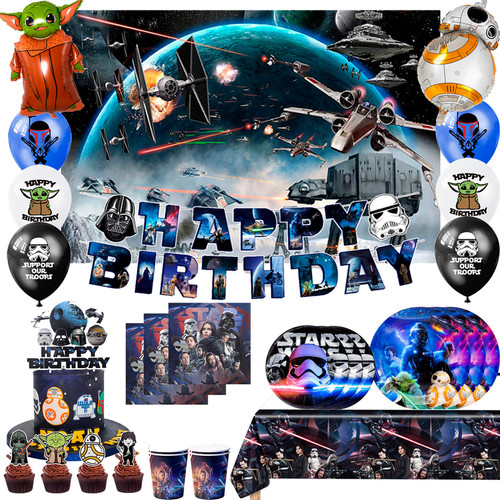 Star wars party deko - deko,