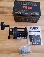 neue Multirolle Silstar Graphite TG 36 Made in Taiwan Trolling Reel Unbenutzt 