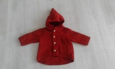 ALANA Walkjacke 100% Schurwolle Gr.62/68 rot Neu o.Etikett
