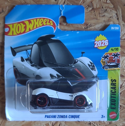 Hot wheels pagani zonda cinque - wheels,