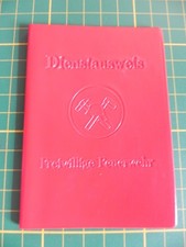 DDR Feuerwehr Dienstausweis