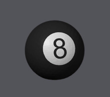 Abdeckkappe EIGHT BALL - BILLIARD Schutzkappe Anhängerkupplung-DIEBSTAHLSCHUTZ