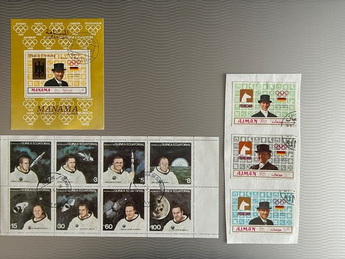 Briefmarken dressur olympia - briefmarken:, dressur-olympia