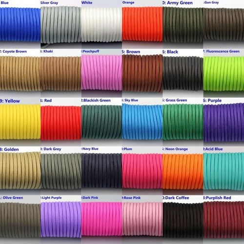 Neu 100m paracord - 4mm, f