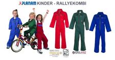 Planam Kinder Overall reine Baumwolle Kids Rallyekombi in verschiedenen Farben