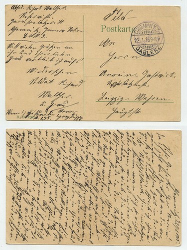 97333 feldpostkarte - -,