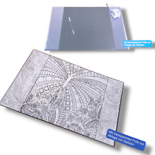 Lands Schreibunterlage Schreibtischunterlage zum Ausmalen 68 x 44 cm Extra Groß