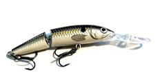 Rapala Jointed Down Deep Husky Jerk Wobbler, Jerkbait, 8 cm, Suspending