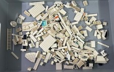 Lego Weiße Steine Zubehör 0,5 Kg Konvolut Einzelteile LEGO Ersatzteile Weiß HL11