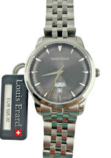 Louis Erard 15920AA03.BMA39 Heritage Quarz Day-Date Herrenuhr Swiss 40mm
